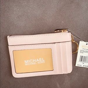 Michael Kora Jet Set Travel SM coinpouch ID Holder wallet